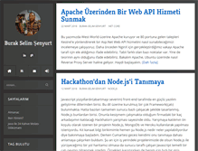 Tablet Screenshot of buraksenyurt.com